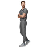 V-Neck One Pocket Scrub Set