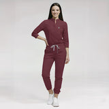 Long Sleeve Top Jogger Scrub